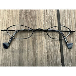 Zoff Very Small Black Gray Two Tone Style Vision Frame 44 23 140 Eyes Glasses